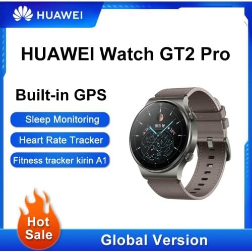 Original HUAWEI WATCH GT 2 Pro, Smartwatch Built-in GPS Smart Watch ,14 Days Battery Life, 5 ATM water proof ,Heart Rate Tracker