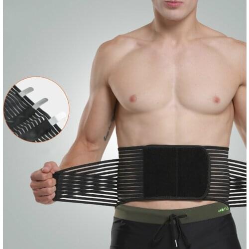 Lumbar Support Belt Back Brace Disc Waist Herniation Orthopedic Strain Pain Relief Corset Lower Back Spine Decompression Brace
