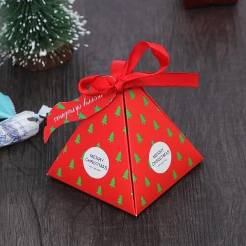 Christmas Gift Bag Wedding Packaging Mystery Box Navidad Wedding Banquet Candy Box Paper Christmas Bag Perfume Doll Candy Nougat