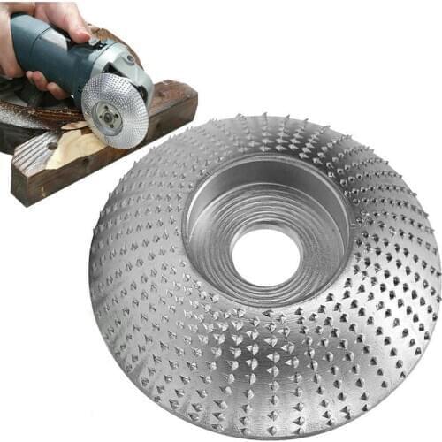 Wood Grinding Wheel Rotary Disc Sanding Wood Carving Angle Grinding Wheel Abrasive Disc Woodworking Angle Grinder Attachment