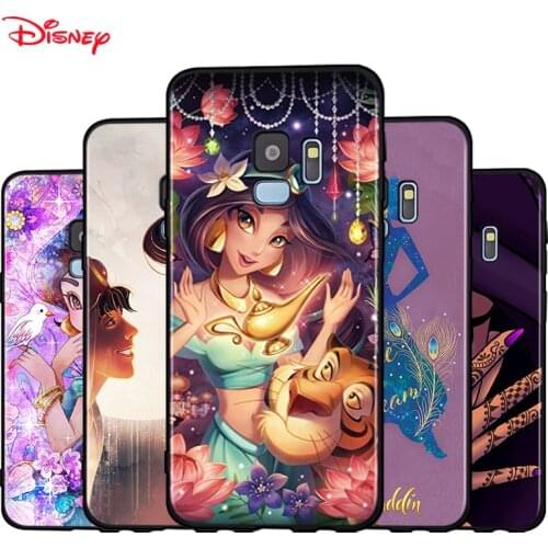 Silicone Cover Disney Jasmine Princess For Samsung Galaxy A9 A8 A7 A6 A6S A8S Plus A5 A3 A02 Star 2018 2017 Phone Case
