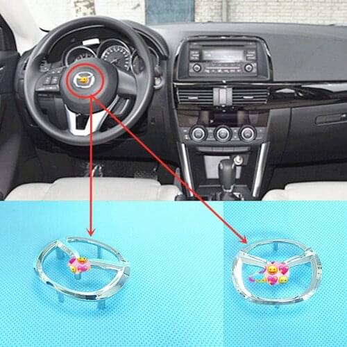 Car Interior body parts steering bag symbol for Mazda 3 Axela 2013-2018 BM BN cx5 2012-2016