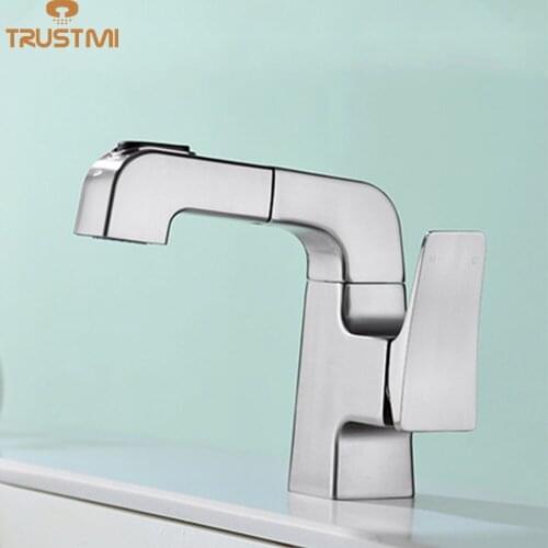 Trustmi Pull-out Bath Mixers With Shower Head