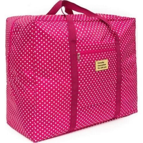 Large Capacity women men Hand travel bag Waterproof Oxford bolsa plegable luggage bags Weekend zipper organizador de zapatos