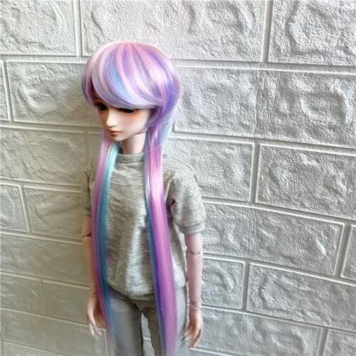 1/3 1/4 1/6 1/8 high temperature fiber hair BJD SD doll wig Jellyfish head wig 26 colors
