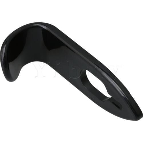 Yibuy 61x20x26mm Plastic Sax Thumb Hook Rests Thumb Supports for Alto/Soprano/Tenor Saxophone Black Music Parts Accessories