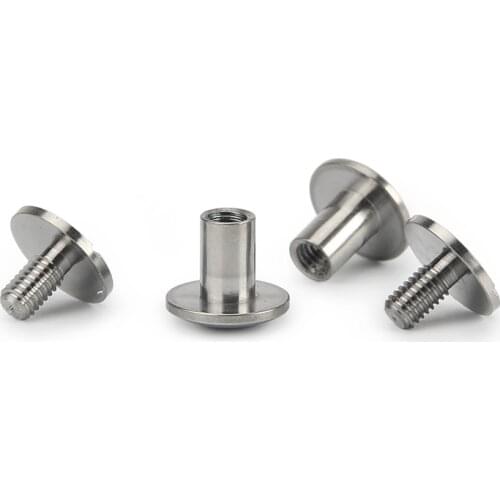 1pcs DIY Outdoor EDC Tool Pin Buckle Titanium Waist Belt Screw Light Weight Waist Belt Buckle Fixed Screw No Rust