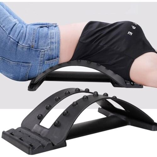 1 Pc Back Stretch Equipment Massager Magic Stretcher Fitness Lumbar Support Relaxation Spine Pain Relief Corrector Health Care