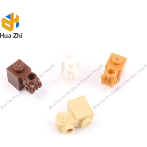 10PCS 20310 Brick Special 1 x 1 with Scroll with Open StudBuilding Blocks Parts MOC DIY Education Build Toys Brick