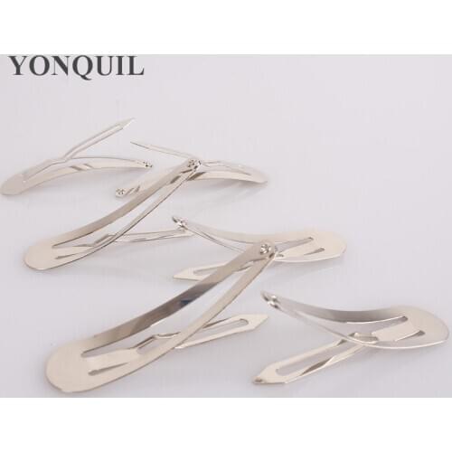 60mm Iron Snap Hair Bow Clips DIY Hairpins B Girl Clips BB Clips DIY Hair Accessories Handwork Headwear 200Pcs/Lot Free shipping