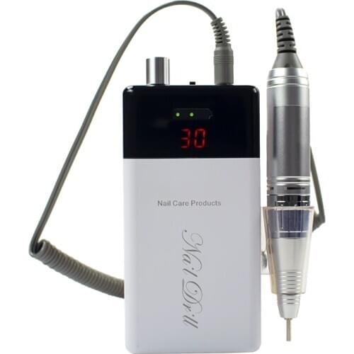 30000rpm cordless Rechargeable Electric Nail Drill Portable Cordless Nail Dril With LCD Manicure Machine Nail Art Equipment