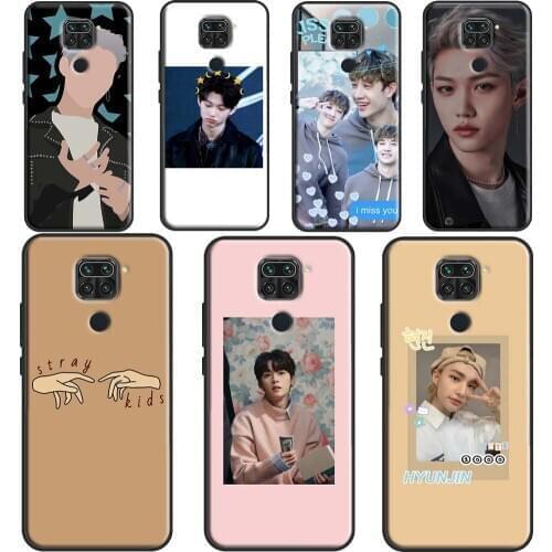 Stray Kids Felix Hyunjin Chan Phone Case For Xiaomi Redmi Note 8 7 9 Pro Note 8T 9S Soft Cover For Redmi 9 9A 9C Coque