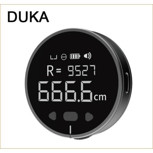 DUKA Electronic Ruler Rechargeable 8 Functions Rangefinder Portable HD LCD Screen Long Standby From Youpin