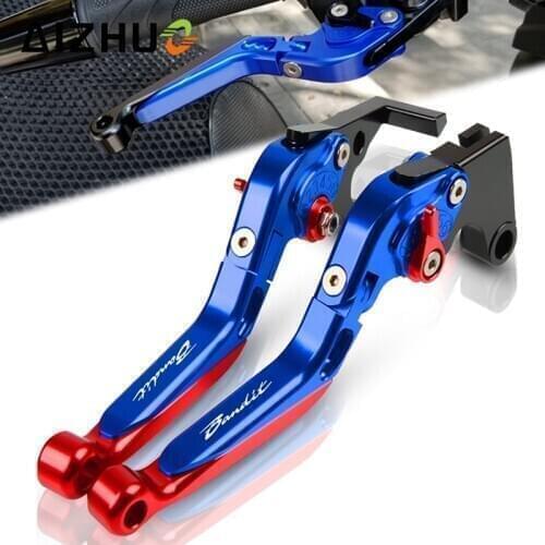 GSF 650 Motorcycle CNC Aluminum Clutch Brake Levers FOR SUZUKI GSF650 BANDI Bandit 2005 2006 Adjustable Extendable Accessories