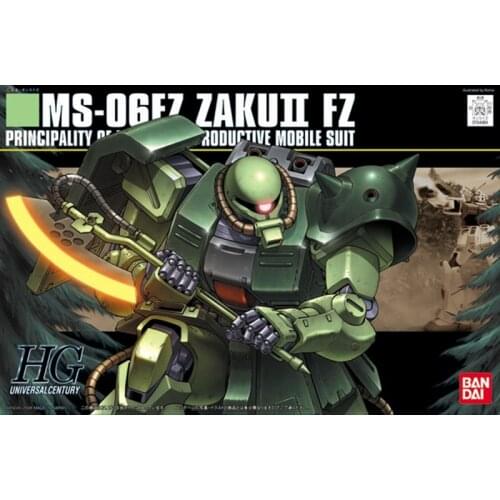 Bandai HGUC 087 ZAKUII FZ Zaku FZ model toys