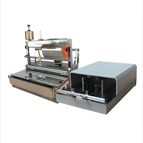 Cigarette Box Tissue Box Three-dimensional Packaging Machine Automatic Film Machine Transparent Film Packaging Machine 220V