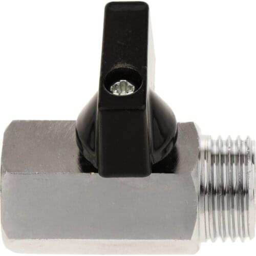 Male Female Threaded Brass Ball Valve Shut-Off Switch Handle Valve Connector, 15/20/8/6/10mm