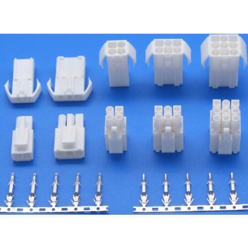 5set EL2-9P Small tamiya Electronic Connector 4.5mm EL Multipole Connectors Male Female Plug + terminals