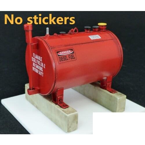 1:32 scale die-cast resin war scene model resin aircraft field service vehicle assembly model including stickers