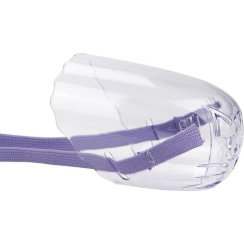 2021 New Cat Muzzle Transparent Breathable Dog Mouth Guard Adjustable Strap Breathable Muzzle Prevent Cats Chewing Anti Bite