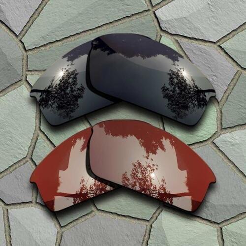 Grey Black&Bronze Brown Sunglasses Polarized Replacement Lenses for Oakley Bottlecap