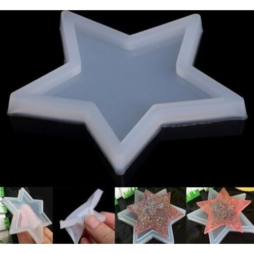 Five-pointed Star DIY Silicone Pendant Mold Making Jewelry Pendant Resin Casting