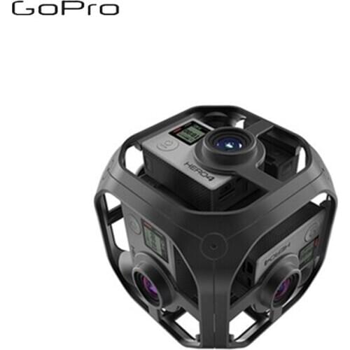 Omni Spherical Rig with 6 HERO4 Cameras Panoramic video camera with Kolor stitching