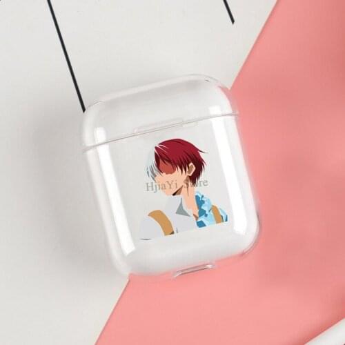 Shouto Todoroki Soft TPU Case For Apple Airpods 1/2 Protective Cases Bluetooth Wireless Earphone Cover