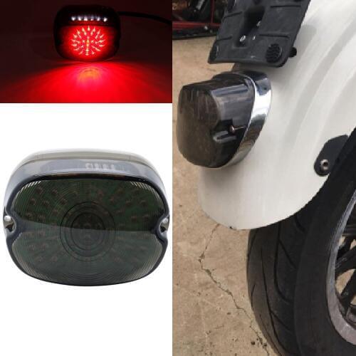 Motorcycle LED Tail Light Lamp Brake License Plate Stop for Harley Softail Sportster Road King Dyna Glide Fat Boy