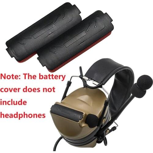 Tactical Headset COMTAC Battery Cover, Pickup Noise Reduction COMTAC II Headphone Accessories Headset Battery Cover Replacement