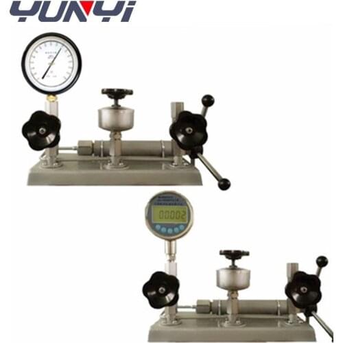 60MPa precision pressure gauge calibrator