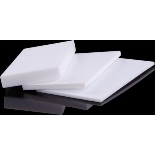 Thickness 1/3/5/6/8/10*150*150MM PTFE Sheet PTFE Plate Plastic Board Block Polytef Plate Anti-Corrosion
