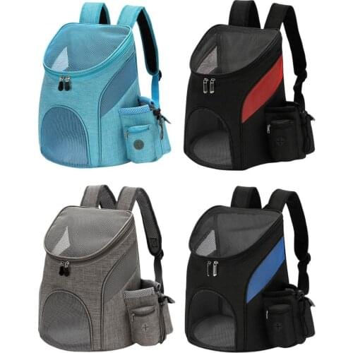 Outdoor Cat Carrier Backpack Breathable Mesh Pet Bag Portable Dogs Carrier Bags Comfort Carrier For Small Dog Pet Backpack