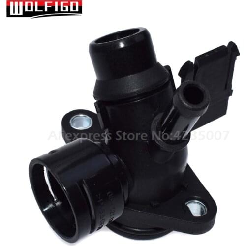 WOLFIGO New For VW Amarok Transporter Campmob Audi A4 A5 A6 Quattro Q5 Engine Coolant Hose Flange 06H121132H,06H-121-132 H