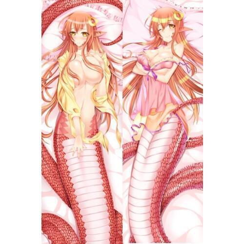 Japan Anime Otaku Monster Musume no Iru Nichijou Mia Hugging Body Pillow Case Cover Bedding Sexy G04 Dakimakura