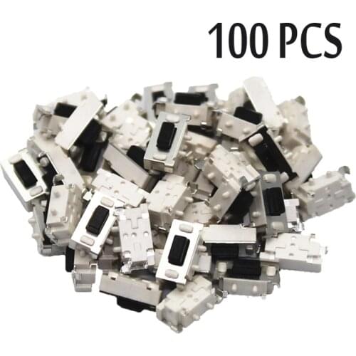 100pcs Micro Tact Switch Touch 3*6*3.5 3x6x3.5 SMD For MP3 MP4 Tablet PC Button Bluetooth Headset Remote Control