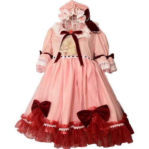2019 Touhou Project Cosplay Remilia Scarlet Costume