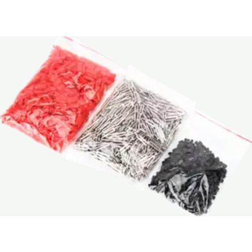 500sets 21MM Dental Laboratory Use Double Twin Pin with Plastic Easily used with Pindex Machine Length