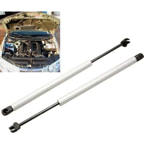 1 Pair Auto Gas Spring Damper Struts Prop Lift Support For 1998-2004 Dodge Intrepid&Chrysler 300M Concorde Front Hood 548MM