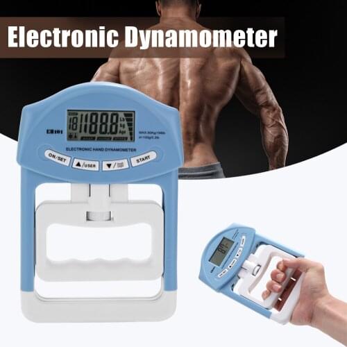Digital LCD Electronic Dynamometer Hand Grip Power Measurement Tool Body Building Gym Exercises Mucle Gripper Strength Meter