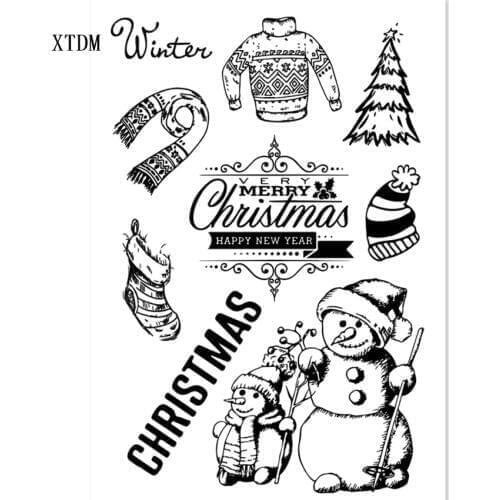 Hot selling Merry Easter transparent clear stamp / silicone seal roller stamp DIY scrapbook album / card production