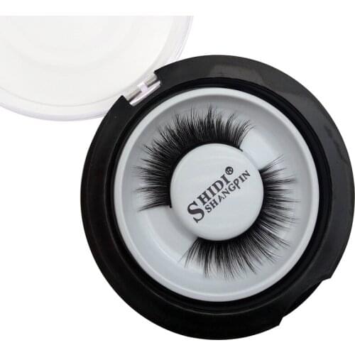 LANJINGLIN 1 pair false eyelashes 3D mink lashes natural makeup fake eyelash extension full strip lashes faux cils #44