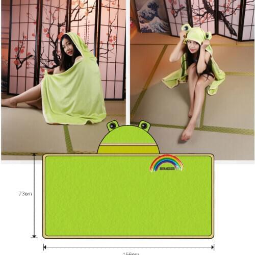 Misaka Mikoto Gekota Mascot Frog Cape Toaru Kagaku no Railgun T Cloak Toaru Majutsu no Index Cosplay Costume Girls Kawaii Cape