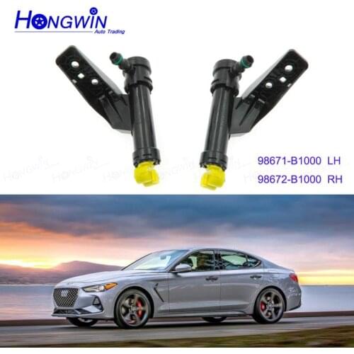 Front Bumper Headlamp Headlight Water Spray Nozzle Washer Actuator Pump For Hyundai GENESIS 2014 2015 2016 98672-B1000