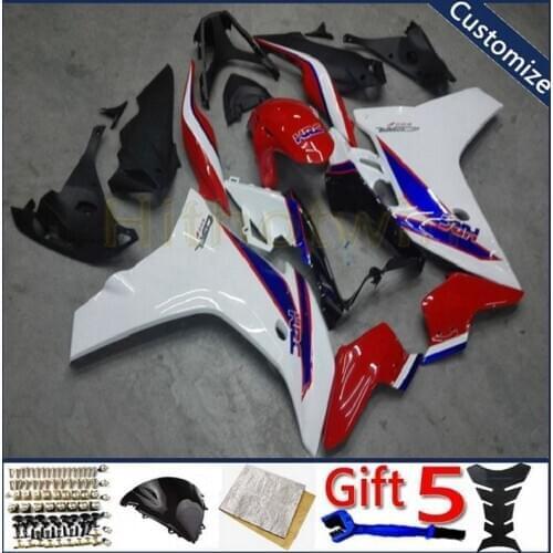 Motorcycle fairing For CBR600F 2011 2012 2013 CBR 600F 11 12 13 ABS plastic motor panels kit Injection mold red blue