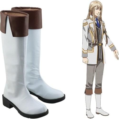 Mischief of the Gods Kamigami no Asobi Balder Hringhorni Cosplay Shoes Boots Halloween Carnival Cosplay Costume Accessories