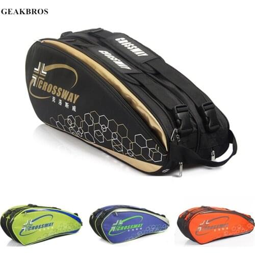 6-12 pcs Racket Tennis Bag Badminton Bag Backpack Sack Tennis Raqueta Bag Professional Sport Tennis Racket Cover Shoes Storage