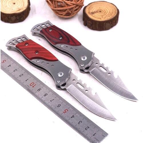 Tactical Knife Combat Survival Folding Knife Hunting Outdoor Hiking Camping Utility Pocket Knives EDC Multi Defense Tools