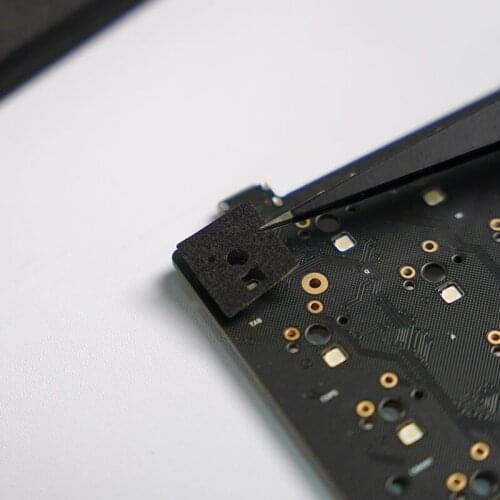 Customized shaft pad mechanical keyboard eva0.5mm jellype shaft pad inter shaft paper