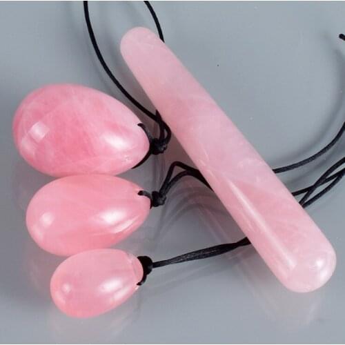 Natural stone Yoni Egg Crystal Massage Wands Jade Eggs Ben Wa Balls for Women Kegel Exercise Vaginal Muscles Health Care